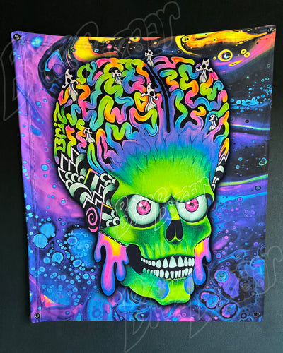 Custom Fluid UV Tapestry of ACK ACK