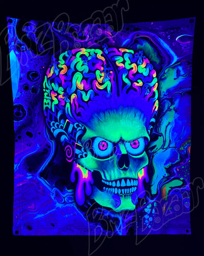 Custom Fluid UV Tapestry of ACK ACK