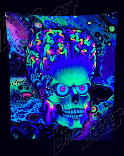 Custom Fluid UV Tapestry of ACK ACK