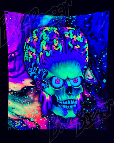 Custom Fluid UV Tapestry of ACK ACK