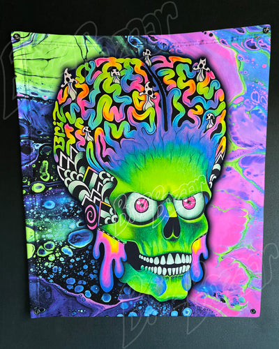 Custom Fluid UV Tapestry of ACK ACK