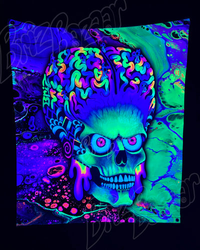 Custom Fluid UV Tapestry of ACK ACK