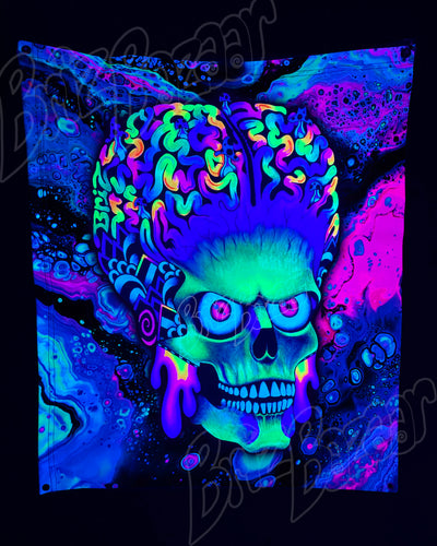 Custom Fluid UV Tapestry of ACK ACK