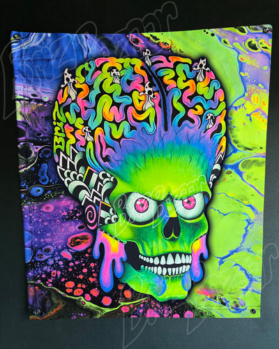 Custom Fluid UV Tapestry of ACK ACK
