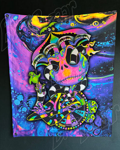 Custom Fluid UV Tapestry of BeetleJack