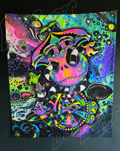 Custom Fluid UV Tapestry of BeetleJack