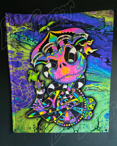 Custom Fluid UV Tapestry of BeetleJack