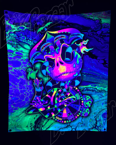 Custom Fluid UV Tapestry of BeetleJack