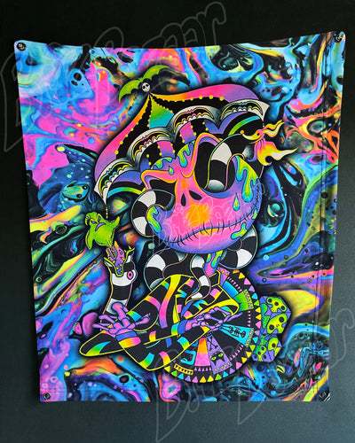 Custom Fluid UV Tapestry of BeetleJack