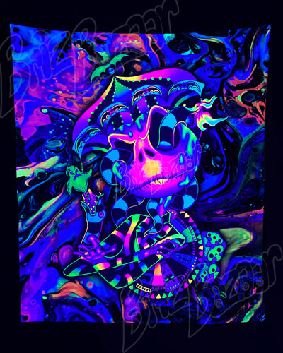 Custom Fluid UV Tapestry of BeetleJack