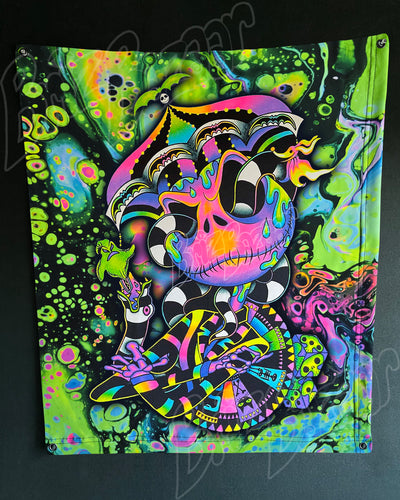 Custom Fluid UV Tapestry of BeetleJack