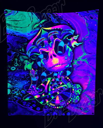 Custom Fluid UV Tapestry of BeetleJack
