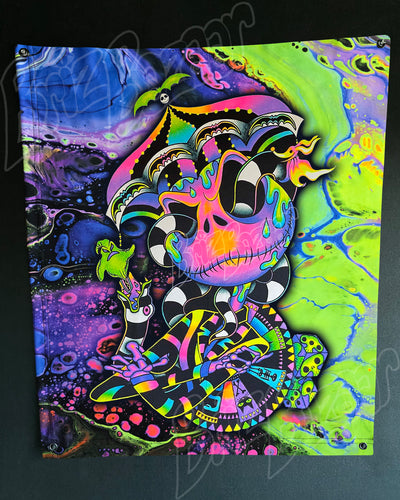 Custom Fluid UV Tapestry of BeetleJack