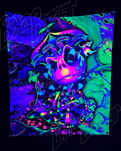 Custom Fluid UV Tapestry of BeetleJack