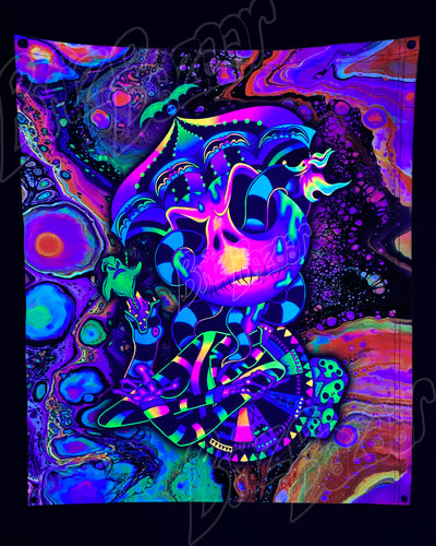 Custom Fluid UV Tapestry of BeetleJack