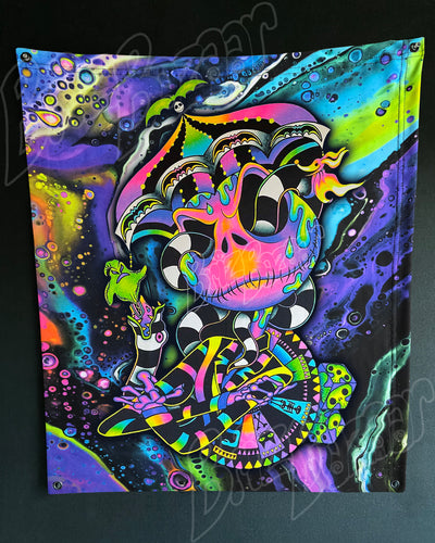 Custom Fluid UV Tapestry of BeetleJack