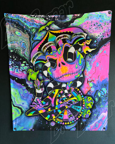 Custom Fluid UV Tapestry of BeetleJack