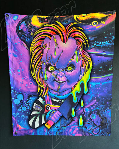 Custom Fluid UV Tapestry of Good Guyz