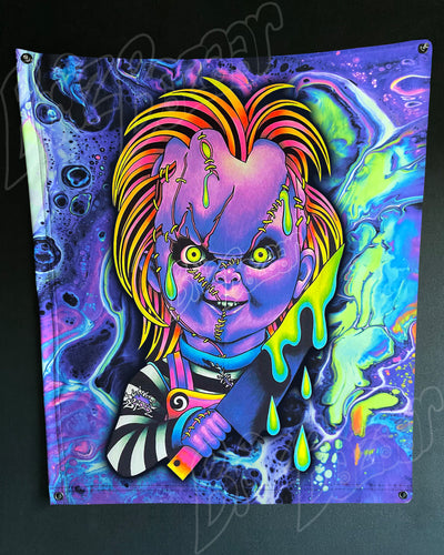 Custom Fluid UV Tapestry of Good Guyz