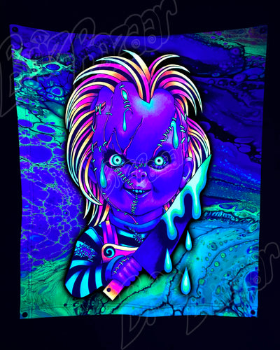 Custom Fluid UV Tapestry of Good Guyz