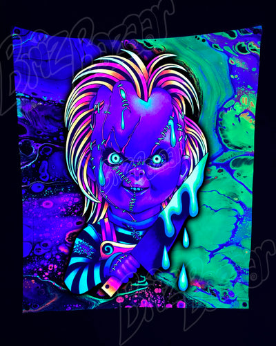 Custom Fluid UV Tapestry of Good Guyz
