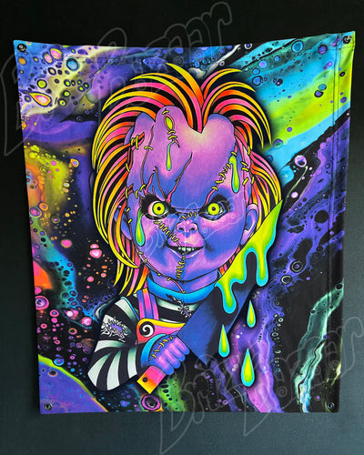 Custom Fluid UV Tapestry of Good Guyz
