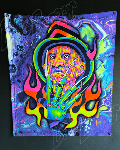 Custom Fluid UV Tapestry of Brizmare