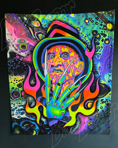 Custom Fluid UV Tapestry of Brizmare