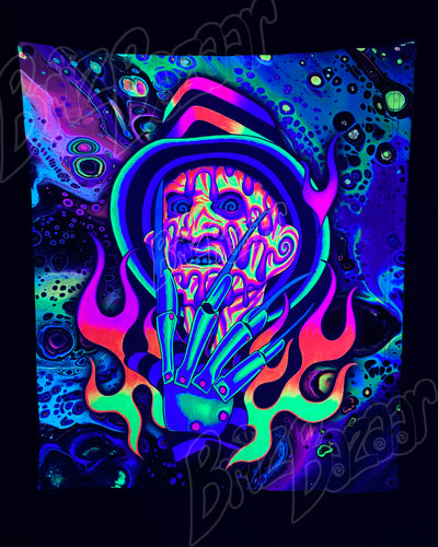 Custom Fluid UV Tapestry of Brizmare