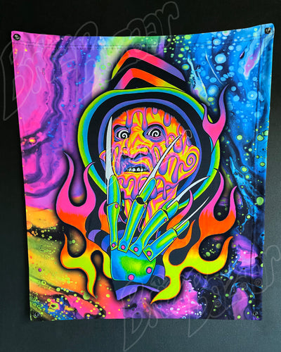 Custom Fluid UV Tapestry of Brizmare