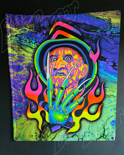 Custom Fluid UV Tapestry of Brizmare