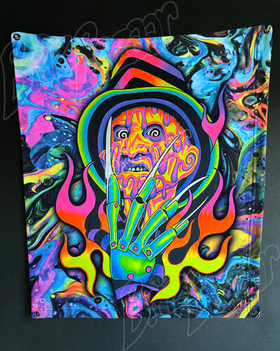 Custom Fluid UV Tapestry of Brizmare