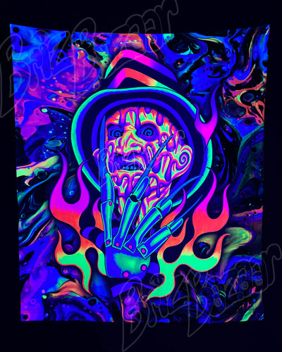 Custom Fluid UV Tapestry of Brizmare