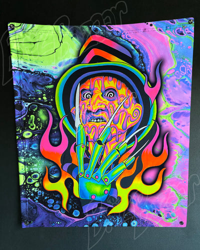 Custom Fluid UV Tapestry of Brizmare