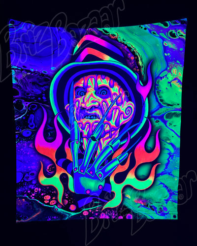 Custom Fluid UV Tapestry of Brizmare