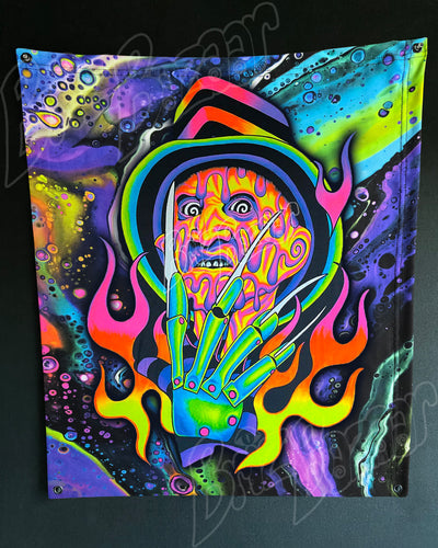 Custom Fluid UV Tapestry of Brizmare