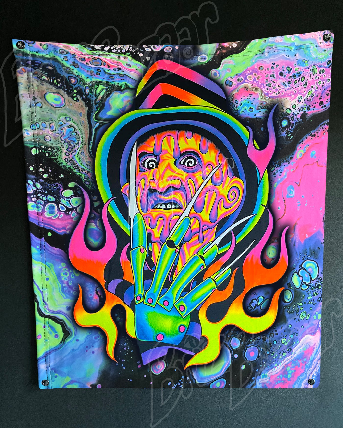 Custom Fluid UV Tapestry of Brizmare