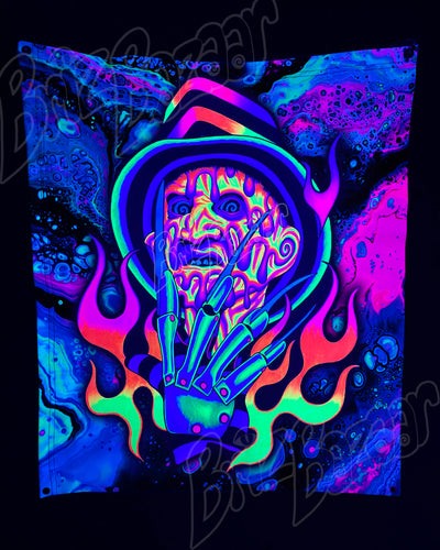 Custom Fluid UV Tapestry of Brizmare