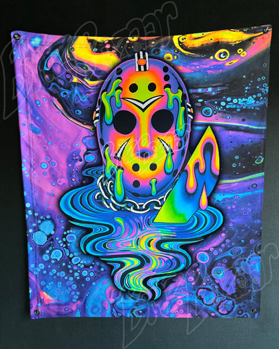 Custom Fluid UV Tapestry of Psyday