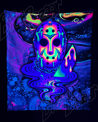 Custom Fluid UV Tapestry of Psyday