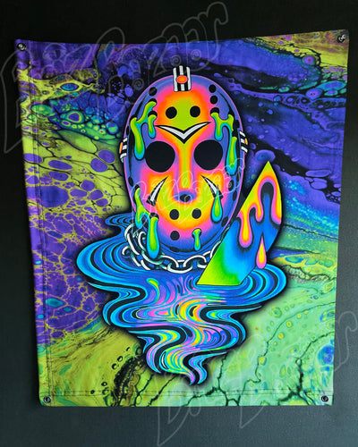 Custom Fluid UV Tapestry of Psyday