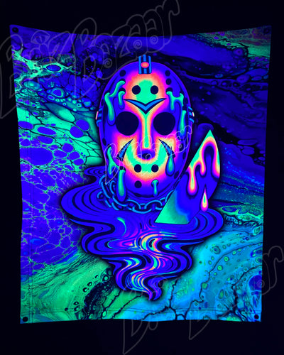 Custom Fluid UV Tapestry of Psyday