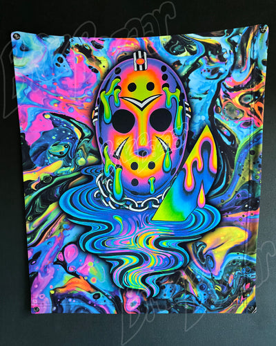 Custom Fluid UV Tapestry of Psyday