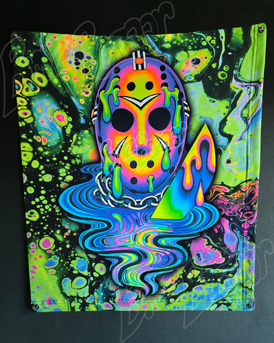 Custom Fluid UV Tapestry of Psyday