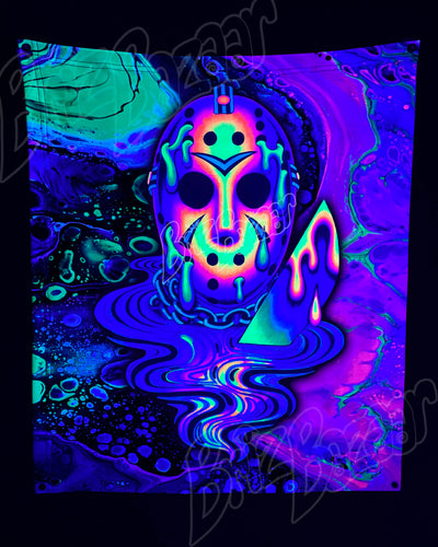 Custom Fluid UV Tapestry of Psyday