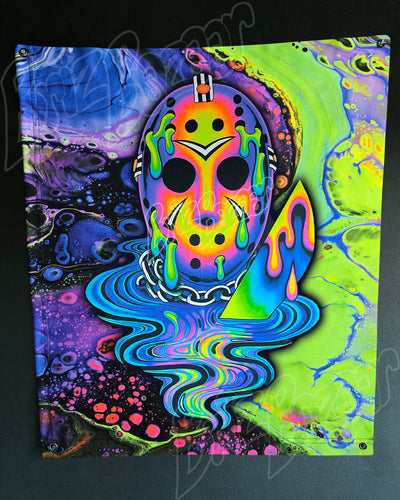 Custom Fluid UV Tapestry of Psyday