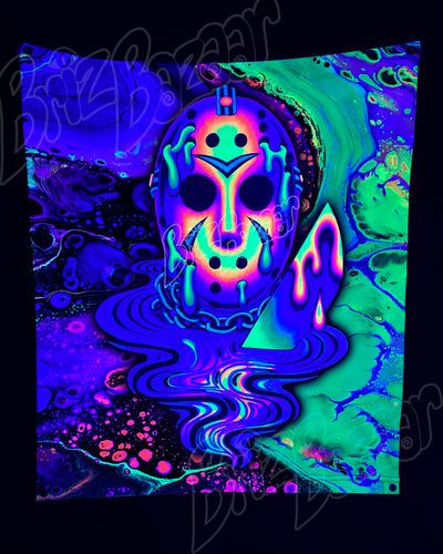 Custom Fluid UV Tapestry of Psyday