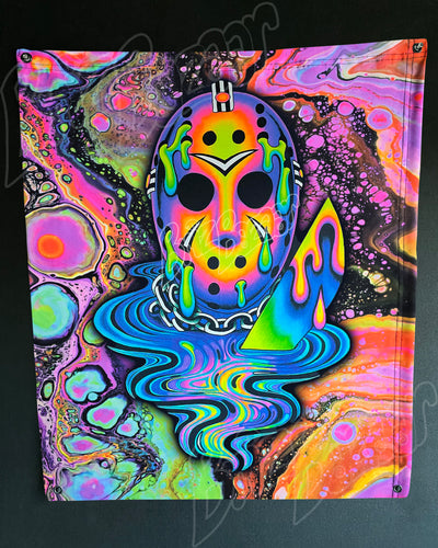 Custom Fluid UV Tapestry of Psyday
