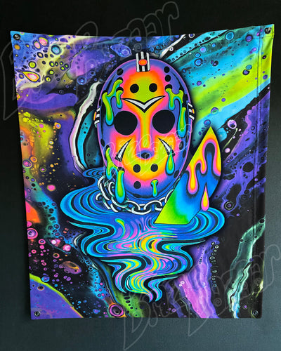Custom Fluid UV Tapestry of Psyday