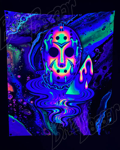 Custom Fluid UV Tapestry of Psyday